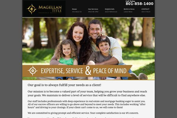 Brave theme site design template sample