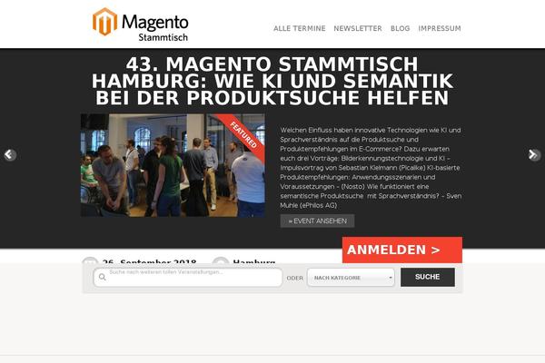 Januas theme site design template sample