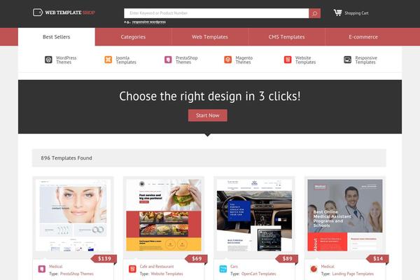 magentothemesworld.com site used Core-template-shop