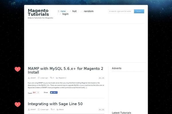 Me Gusta! theme site design template sample