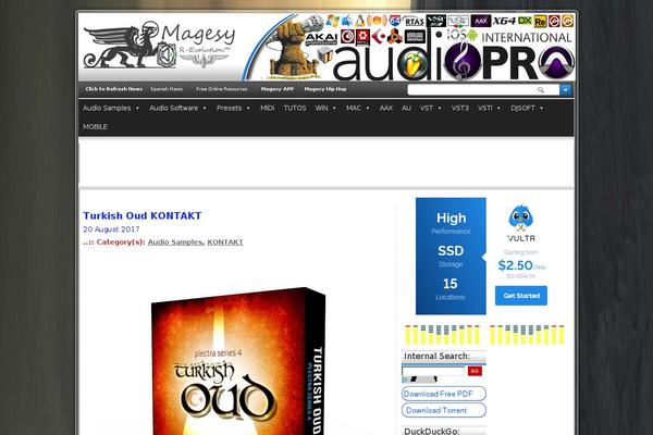 magesy.eu site used One Theme