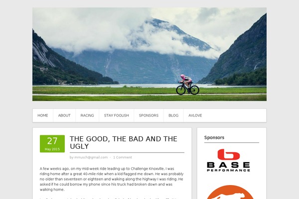 Contango theme site design template sample