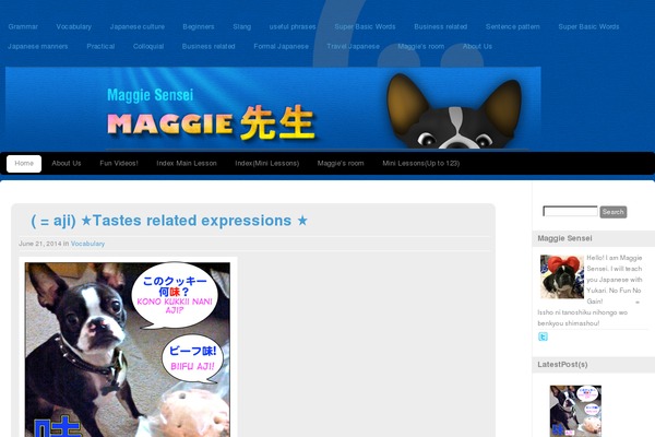 Olsen Light theme site design template sample