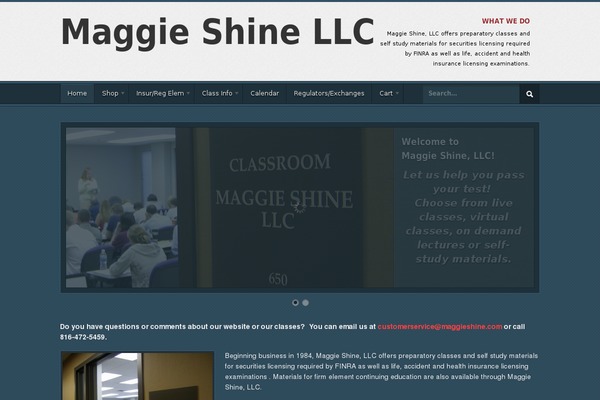 Empire theme site design template sample