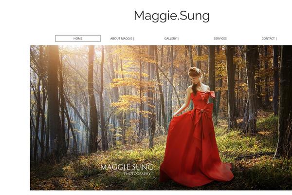 Matheson theme site design template sample