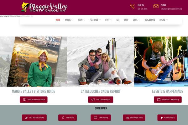 Site using Wp-hamburger plugin