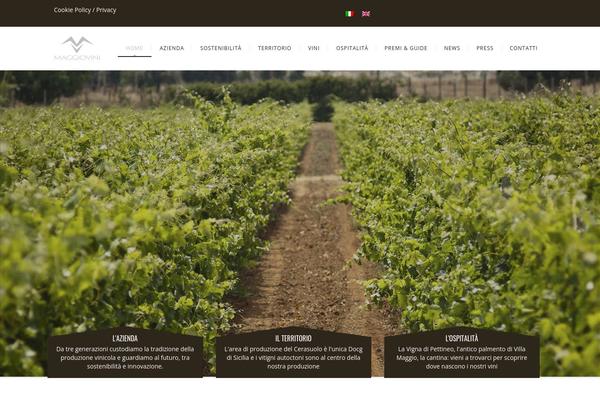 NUVO theme site design template sample