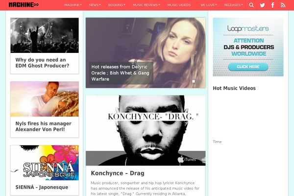 Pinstagram theme site design template sample