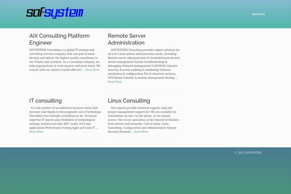 Dynamix theme site design template sample