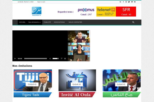 Site using Full Screen Background Images plugin