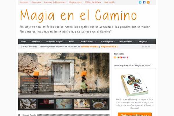 magiaenelcamino.com.ar site used Vienna