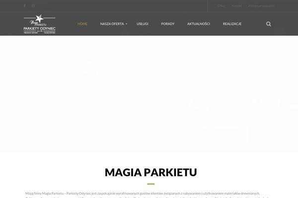 Hermes theme site design template sample