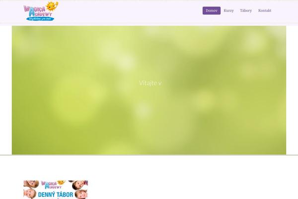 Kids Zone theme site design template sample