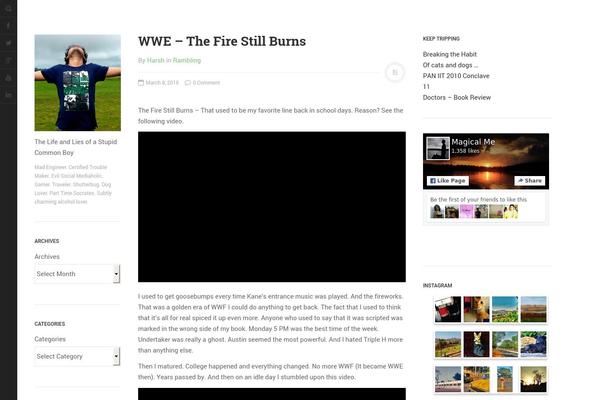 DW Minion theme site design template sample
