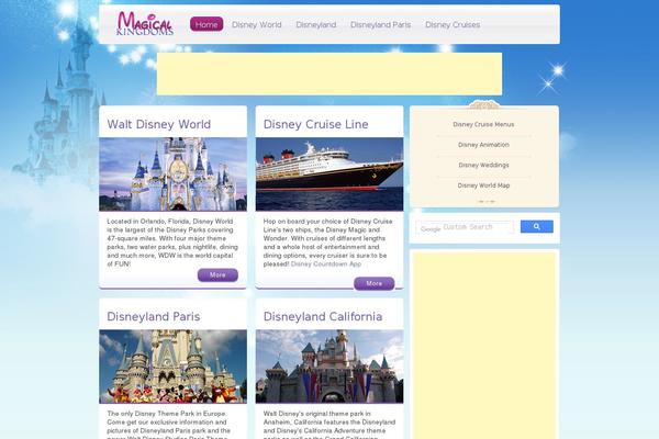 Mk theme site design template sample