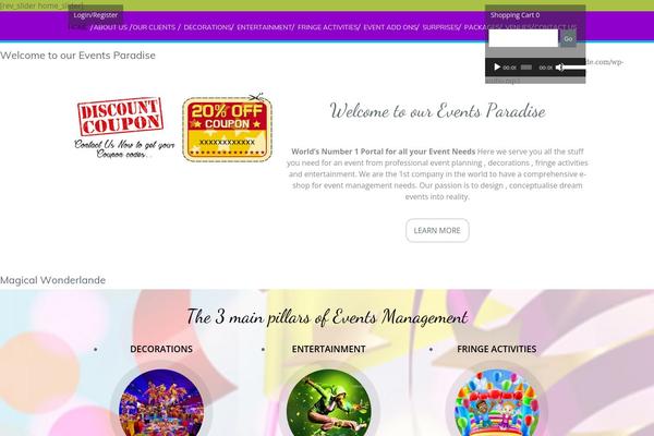 Wcm010010 theme site design template sample