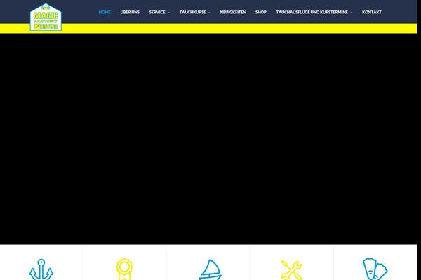 Uncode theme site design template sample