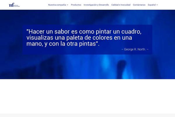 Site using Divi-mobile plugin