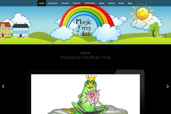 Site using Arscode-social-slider plugin