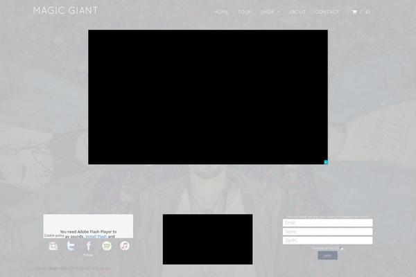 Site using Better Bandsintown plugin