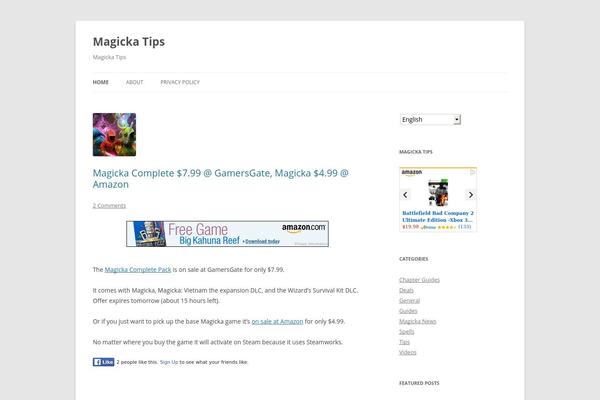 Site using WP-PageNavi plugin