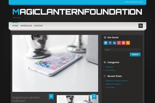 Bueno theme site design template sample