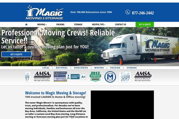 magicmoving.com site used Magicmoving