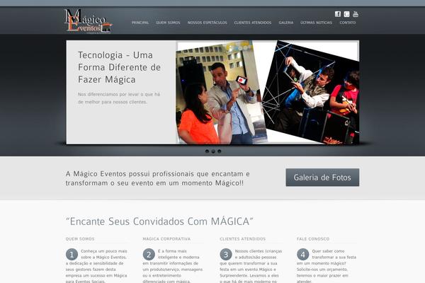 inFocus theme site design template sample