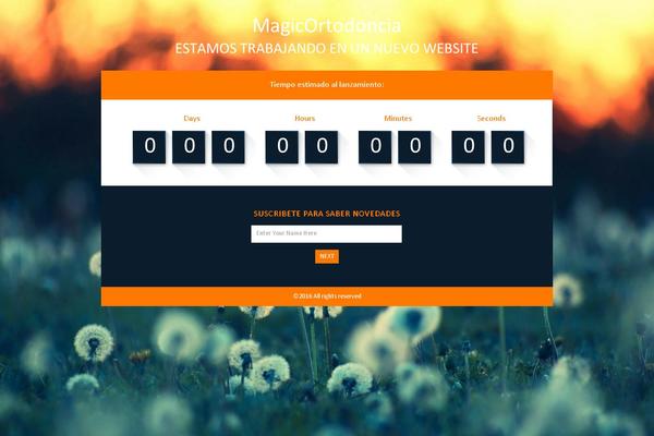 Site using Under Construction / Maintenance Mode from Acurax plugin