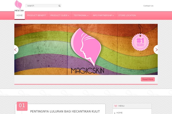 Frau theme site design template sample