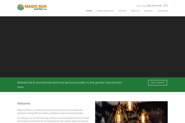 Site using Extendify plugin