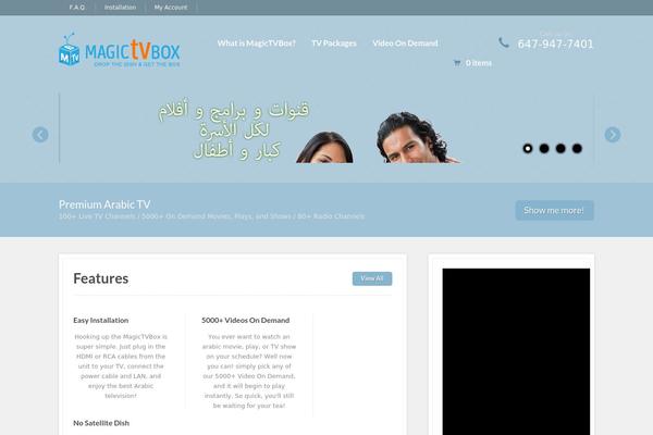 Site using Features by WooThemes plugin