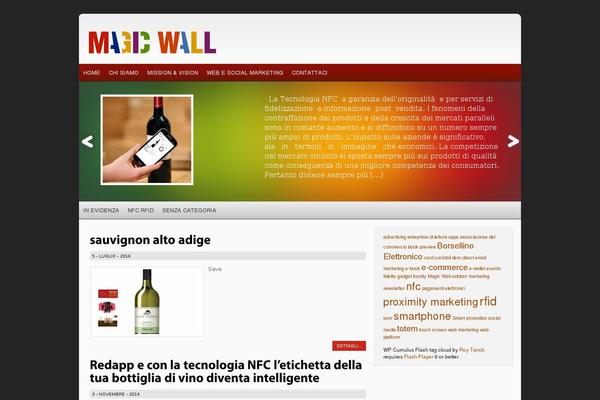 magicwall.it site used Multichrome