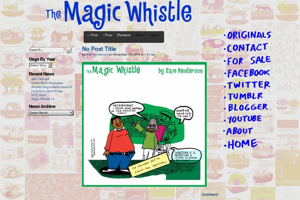 Site using Comic Easel plugin