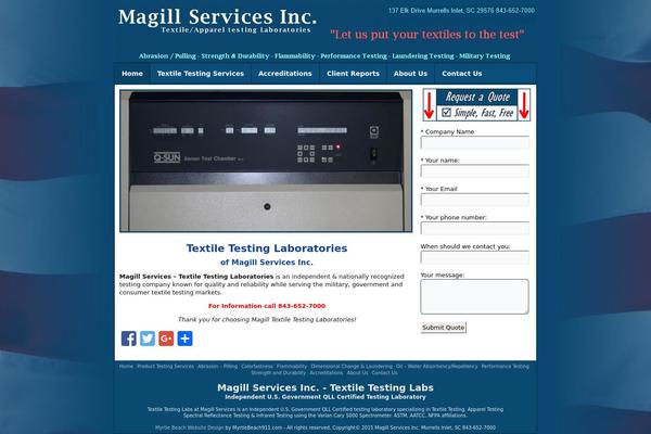 Site using Custom Contact Forms plugin