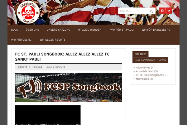 Dynamic News theme site design template sample