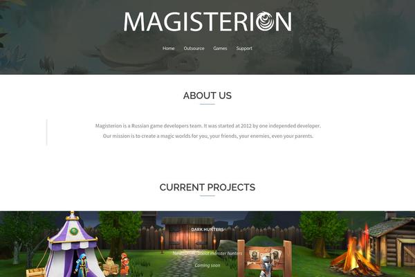 Site using Ultimate Addons for SiteOrigin plugin
