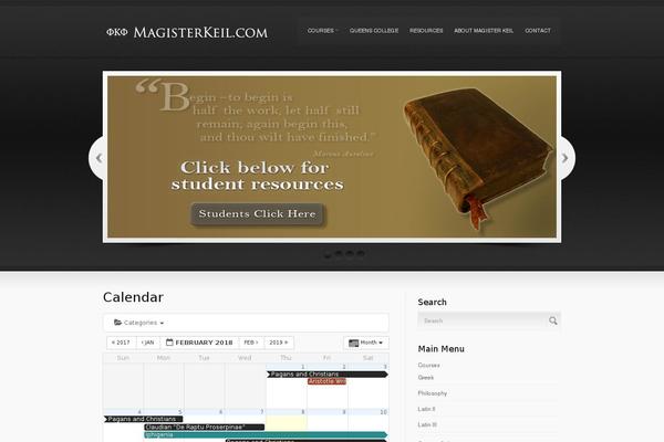Prospect theme site design template sample