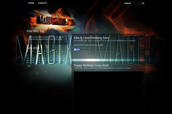 Irresistible theme site design template sample