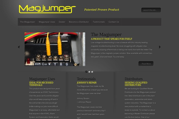 Minimal theme site design template sample