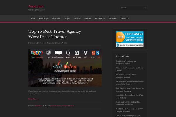 Bandana theme site design template sample