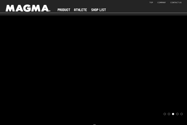 Magma theme site design template sample