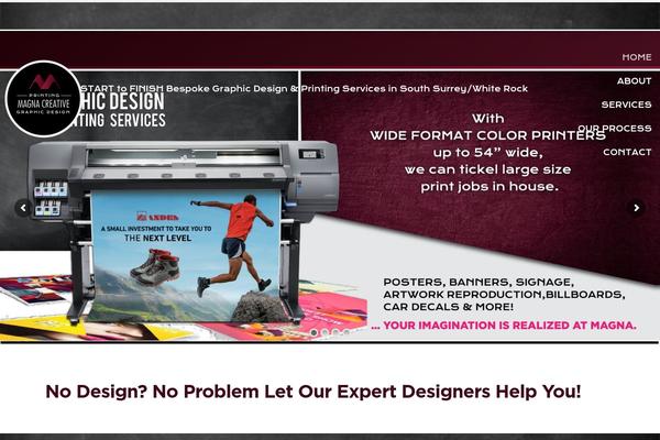 Pro theme site design template sample