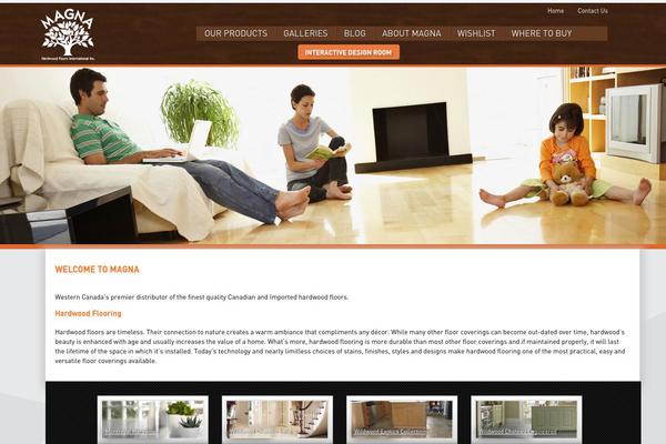 Site using Blog Layout by WebLumia Infomatics plugin