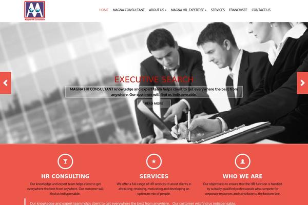 Revera theme site design template sample