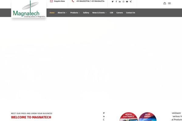 magnatech-india.com site used Magna