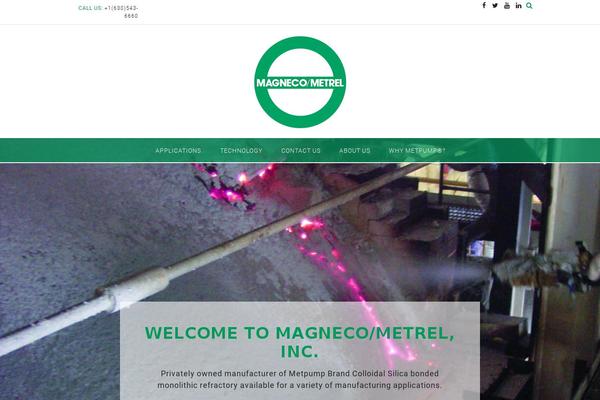 Panoramic theme site design template sample