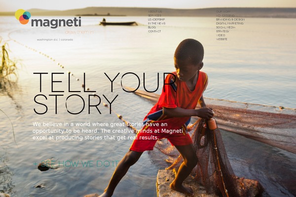 Konzept theme site design template sample