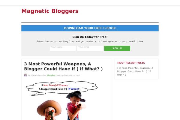 Beginner theme site design template sample