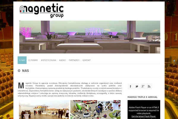 Reviver theme site design template sample